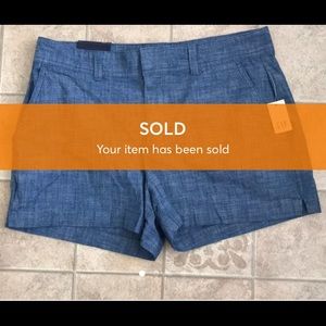 GAP Women’s Stretch Mid-rise Shorts Size 8